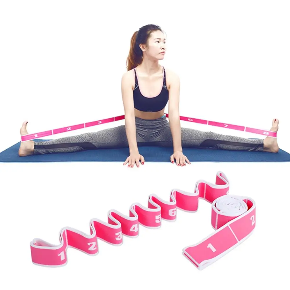 

High quality Women Girls Latin Dance Elastic Stretch Belt Exercise Pull Strap Sports Yoga Resistance Band