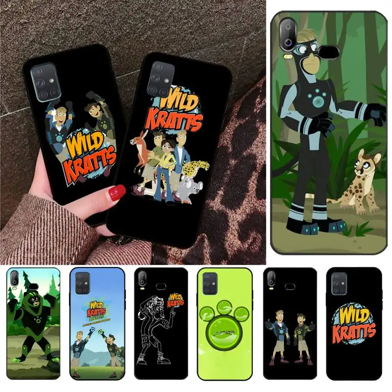 

HPCHCJHM wild kratts TPU Soft Silicone Phone Case Cover For Samsung A10 A20 A30 A40 A50 A70 A71 A51 A6 A8 2018