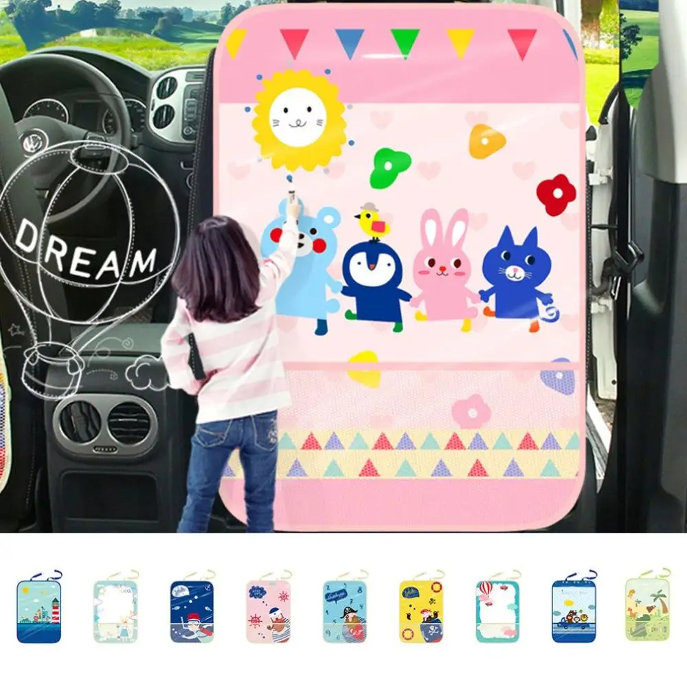 Car Interior Baby Anti-kick pad Car Auto Seat Back Protector Cover For Children Kick Mat Protection From Dirt Mud