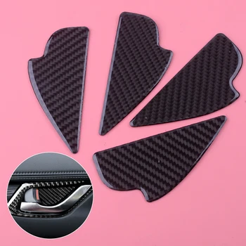 

DWCX 4pcs Black Carbon Fiber Inner Door Handle Cup Bowl Cover Trim Sticker Fit For Mazda 3 6 CX-5 CX-3 CX-8 CX-9 2016 2017 2018