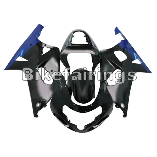 As Picture Shown ABS Пластик Обтекатели для Suzuki GSXR600 2000 2001 2002 2003 тела работа GSXR750 2000 2001 2002 2003 панели K1 00 03 цвет: черный, синий - Цвет: As Picture Shown