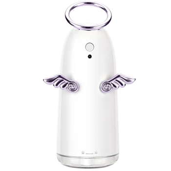 

EAS-Angel Usb Aroma Essential Oil Diffuser Ultrasonic Air Home Humidifier Mini Mist Maker Aroma Diffuser 7 Color Led Light Offic