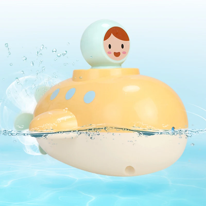 Детские Игрушки для ванны, ABS пластик, подводная лодка, вода для детей, спрей для воды, игрушки, забавные милые детские летние игрушки для купания, ванна для малышей