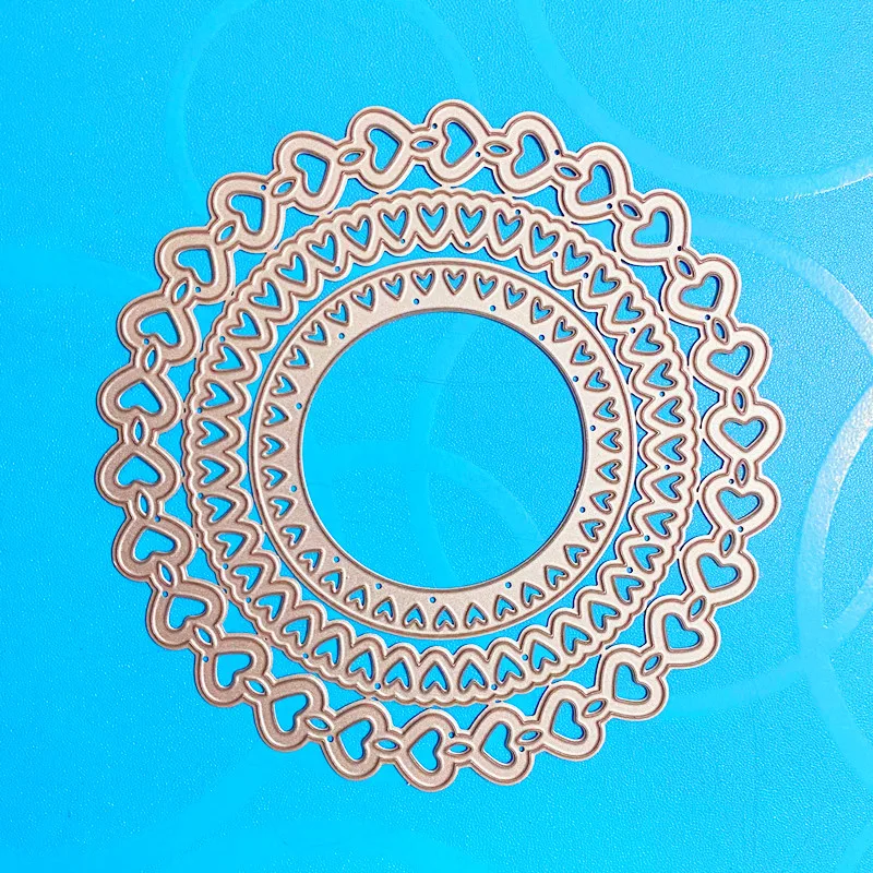 YINISESCRAPBOOKMetalCuttingDiesForScrapbookingStencilsHEART