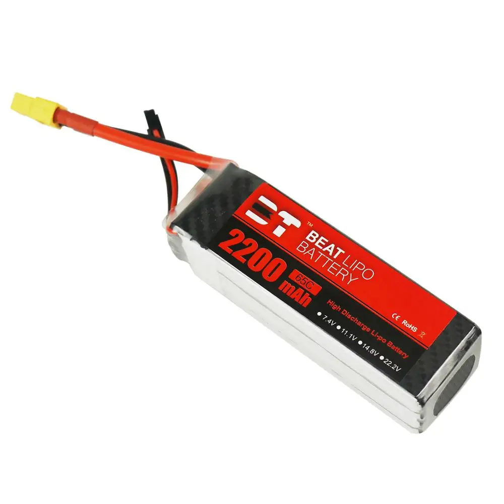 Beat LIPO battery 2S 3S батарея для гоночного квадрокоптера 6S 2200 мАч 65C 7 4 В 11 1 14 8 в 22 2