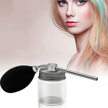 

Hair Loss Silicone Home Grooming Salon Lightweight Supplies Pump Nozzle Fiber Powder Portable Spray Applicator Extensions Tool