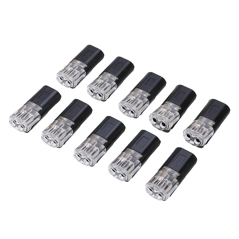 10pcs New 12V Wire Cable Snap Plug In Connector Terminal Connections Joiners Car