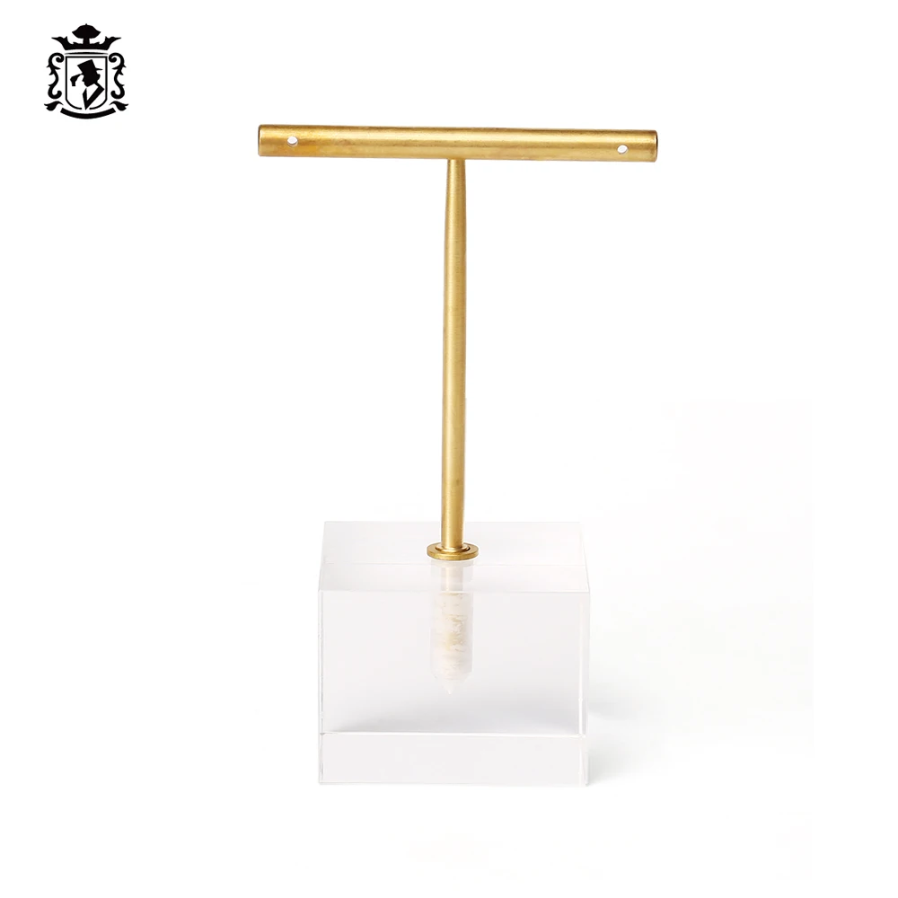  Jewelry Display Organizer Single Earring Holder Metal Acrylic Display Stand for Jewelry Shop Displa