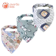 Детские слюнявчики Civarua из 100% органического хлопка, Сверхмягкие Слюнявчики для мальчиков и девочек, Слюнявчики для кормления новорожденных Детские слюнявчики Civarua из 100% органического хлопка, Сверхмягкие Слюнявчики для мальчиков и девочек, Слюнявчики для кормления новорожденных