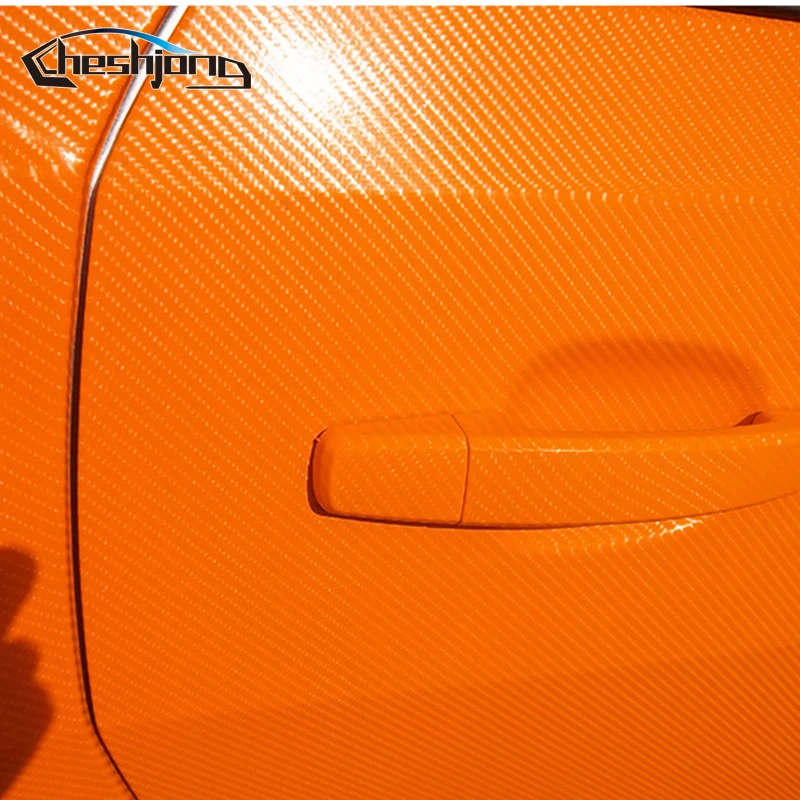 texturiert für Auto Zuhause / Vinyl 4D glänzend/Kohlen Faser Umwickeln 