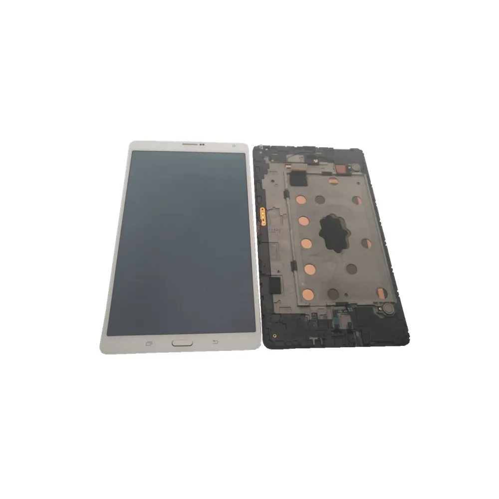 Azqqlbw для samsung GALAXY Tab S 8,4 T700 ЖК-экран+ сенсорная панель дигитайзер в сборе для T700 T705 дисплей с рамкой