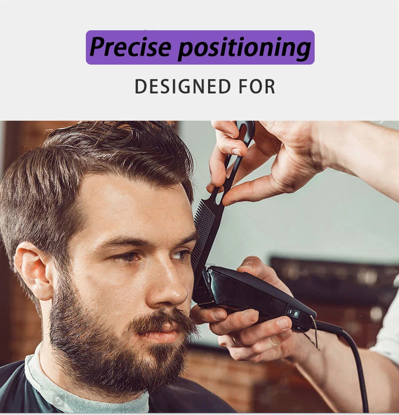 8 Grid Guide Limit Comb Cover Storage Box  Hair Clipper Rack Holder Organizer Case Salon Barber Tools，for general