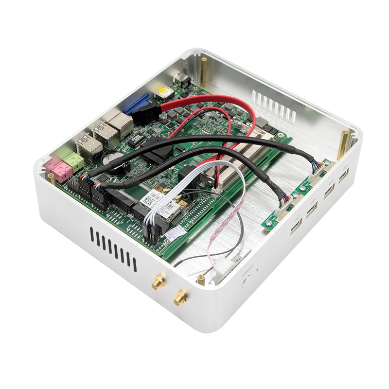  MSECORE 8TH Gen Quad-core i5 8250U fanless DDR4 Gaming Mini PC Windows 10 HTPC Desktop Computer lin