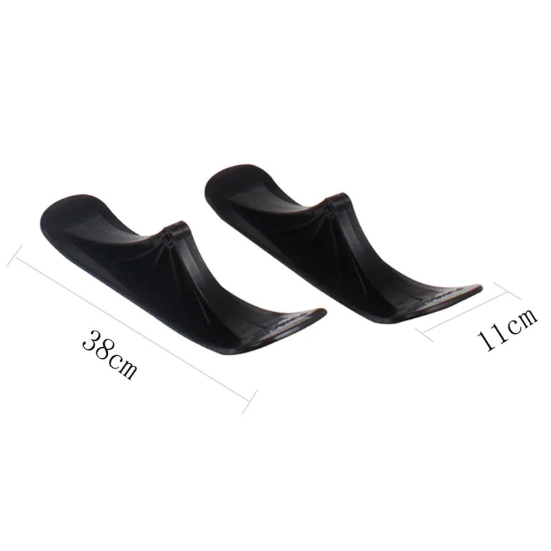 1 Pair 2 in 1 Ski Snowboard Sleigh Accessory Children Snow Scooter Wheel THJ99