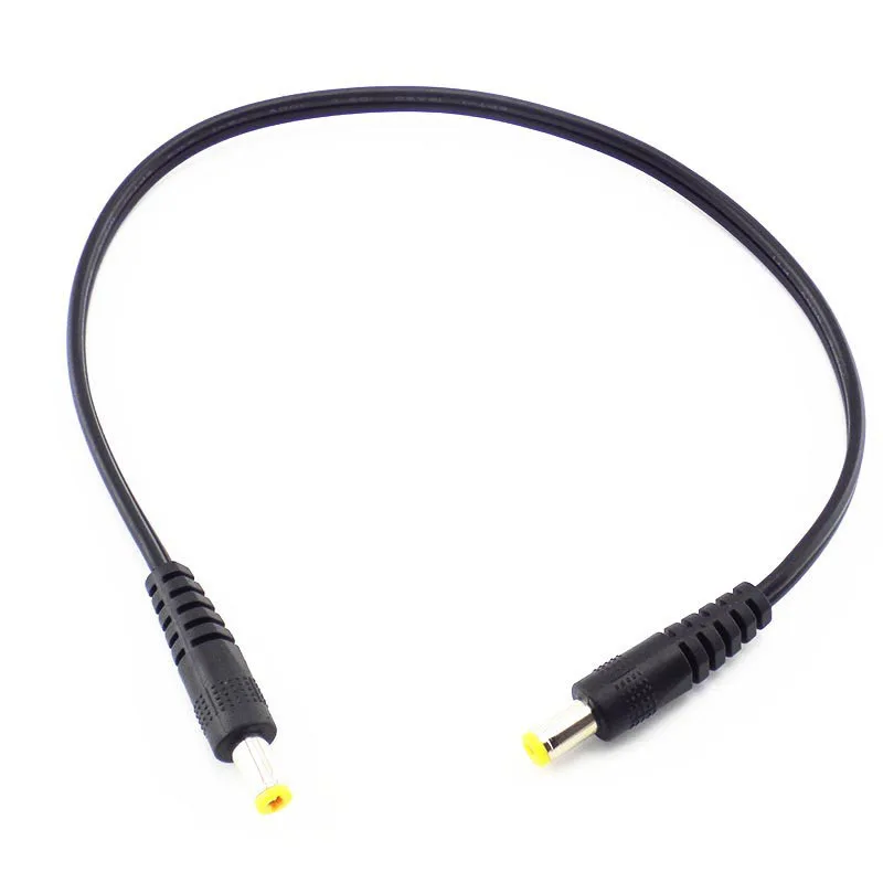 Description Picture 2 of itemDC male to male AV audio Power Plug 5.5mm x 2.1mm Male To 5.5 x 2.1mm Male Adapter Connector Cable Extension Supply Cords