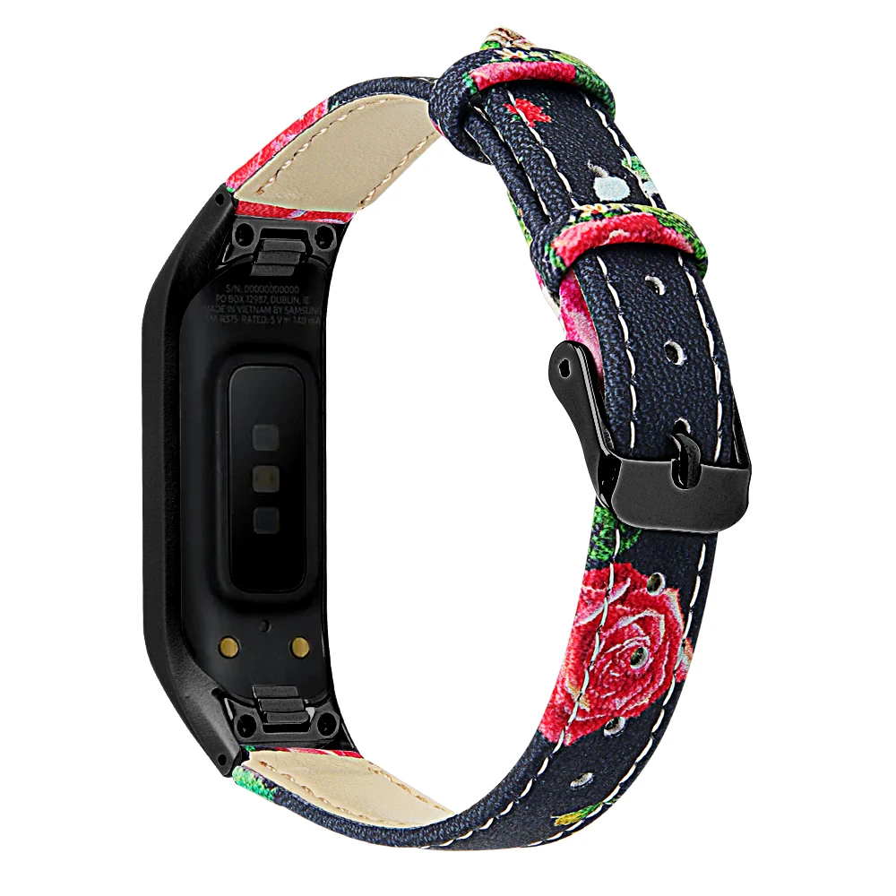Кожаный ремешок для часов для samsung Galaxy Fit-e SM-R375 смарт-браслет часы спортивный модный сменный ремешок Correa