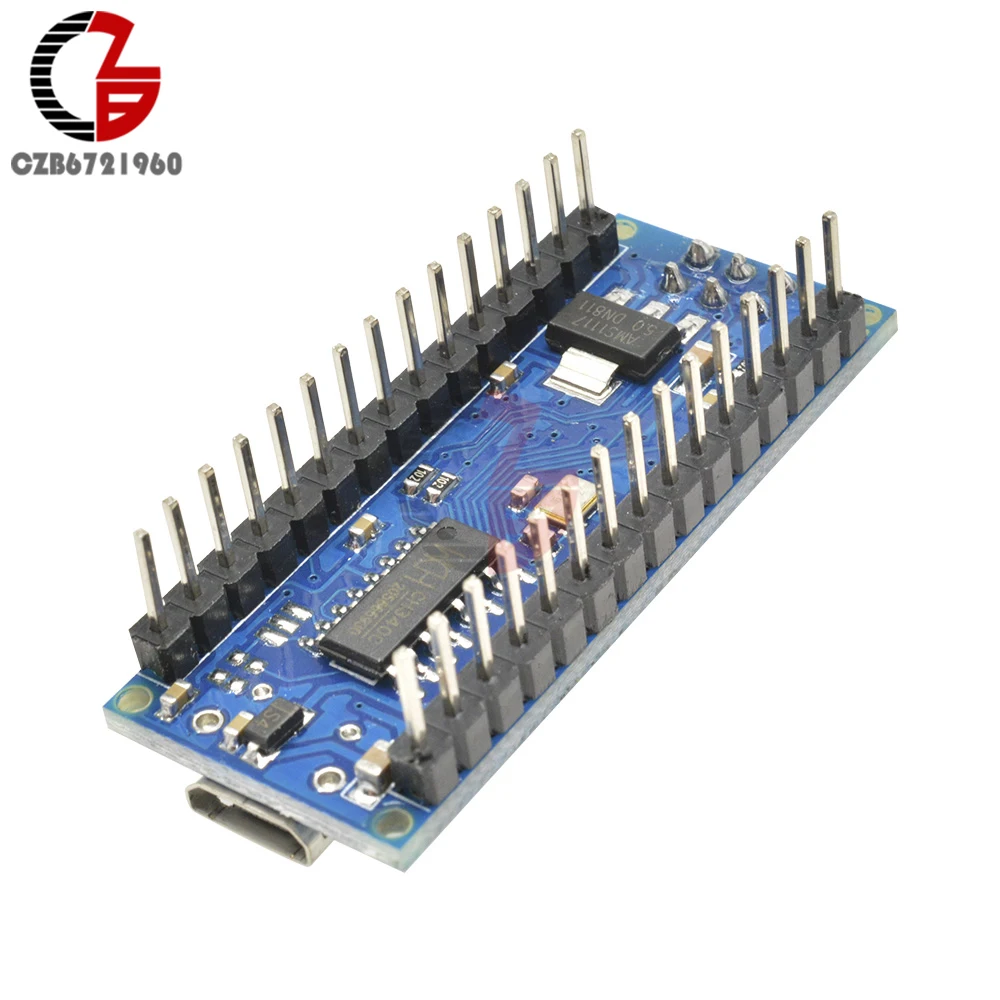5V type-C Micro USB C CH340 Nano V3.0 ATMEGA328P-MU ATMEGA328 макетная плата с автоматическим зондированием для Arduino