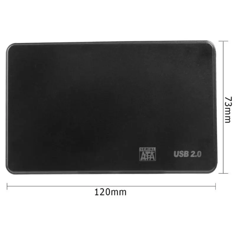 2.5 Inch HDD SSD Case Sata to USB 3.0/2.0 Adapter 5 Gbps Hard Drive Box Enclosure Adapter for Windows Mac OS System