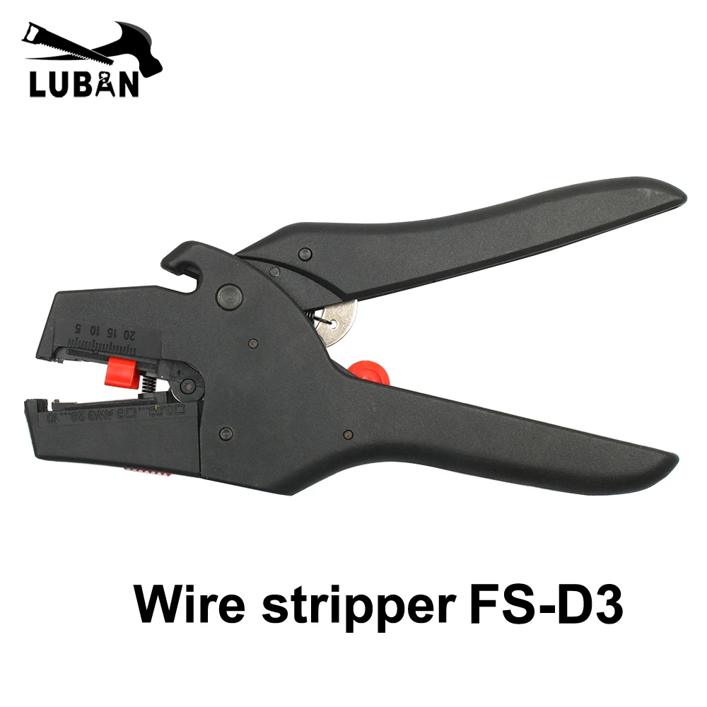 1Pcs FS-D3 Self-Adjusting Insulation Wire Stripper with Stripping Cutter VAP 1Pcs FS-D3 Self-Adjusting Insulation Wire Stripper with Stripping Cutter VAP