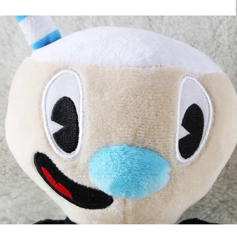 Kids Plush Toy Game Cuphead Mugman Ms. Chalice ghost King Dice Cagney Carnantion 13Styles  Dolls Toys for Boys Girls Gift Toy