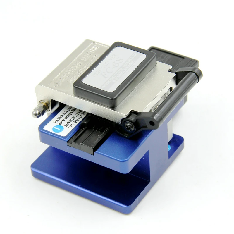 Fiber cleaver FC 6S с волоконным сборщик лома Optical fiber Cleaver Cutting cleaver|Оптоволоконное