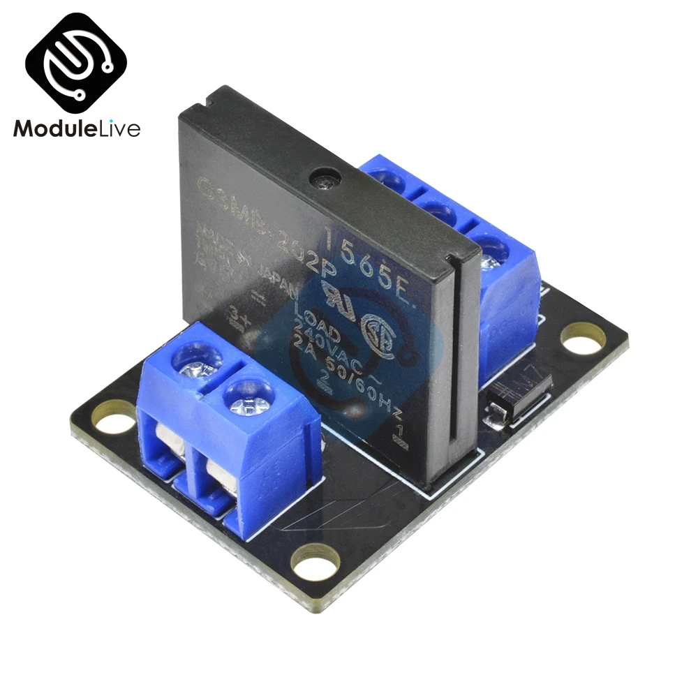 G3MB-202P-5V-DC-1-Channel-Solid-State-Relay-Board-Module-For-Arduino ...