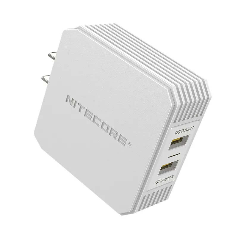 NITECORE UA42Q 2 порта QC USB адаптер 36 Вт 3 0/2 0 доступны два эффективный высокоскоростной