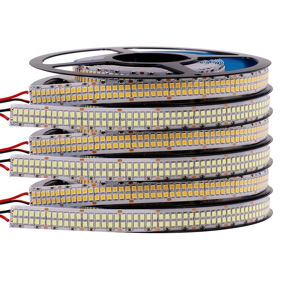 LED Strip 2835 12V 24V 15mm PCB 5m Tape Flexible Light 240Led 480Led 360LED Super Bright LED Ribbon Project Lighting Backlights 12v 5050 led strip light rgb 120leds m rgbw rgbww 96leds m super bright flexible led tape 5m roll