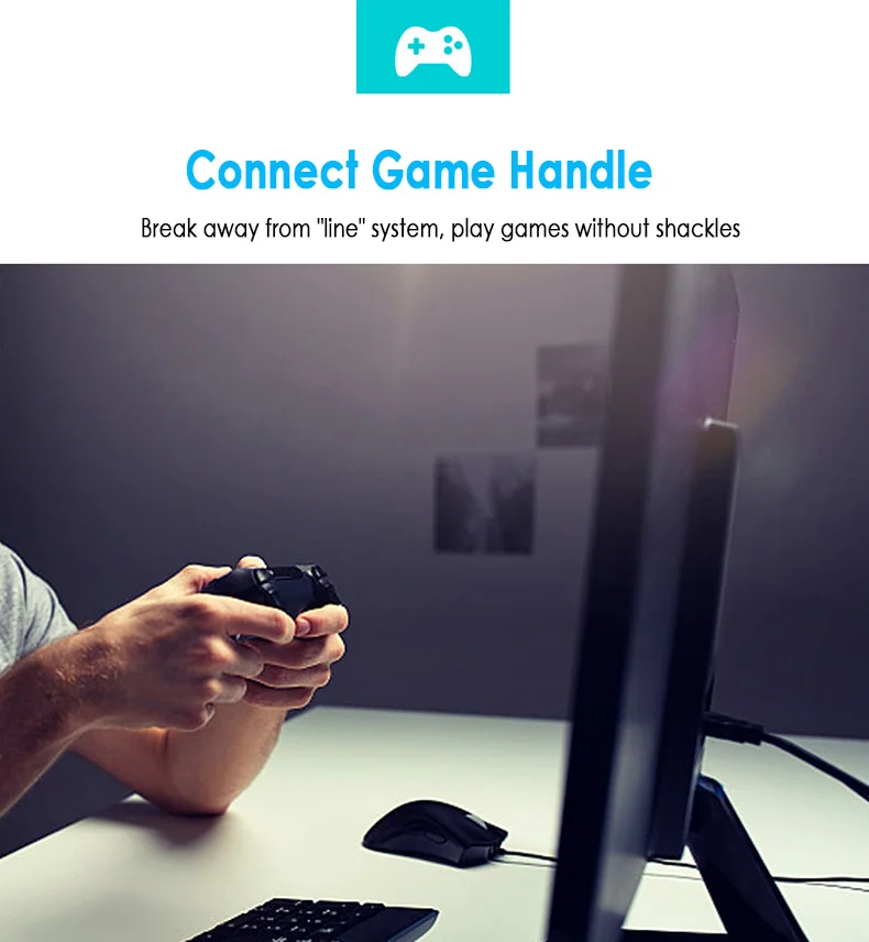 USB адаптер Bluetooth 5,0 высокоскоростной для ПК ноутбук Xbox Беспроводные адаптеры Компьютерные аксессуары для ресивера