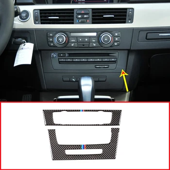 

For BMW 3 Series F30 2012Car Accessories Carbon Fiber Car Central Control CD Air Conditioning Panel Trim