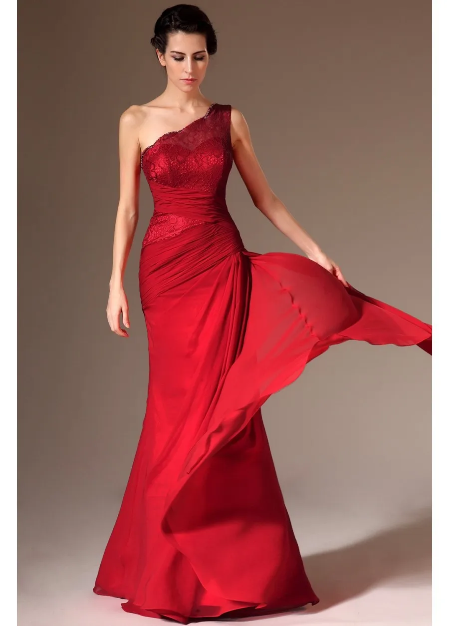Vestido de renda Вечерние платья на одно плечо, новинка, модные сексуальные женские вечерние красные длинные элегантные платья подружки невесты