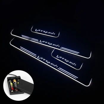 

AOGENIU LED Door Sill For ASTON MARTIN VANQUISH Vantage 2012-2020 for OEM Font Door Scuff Plate Pedal Threshold Car Accessory