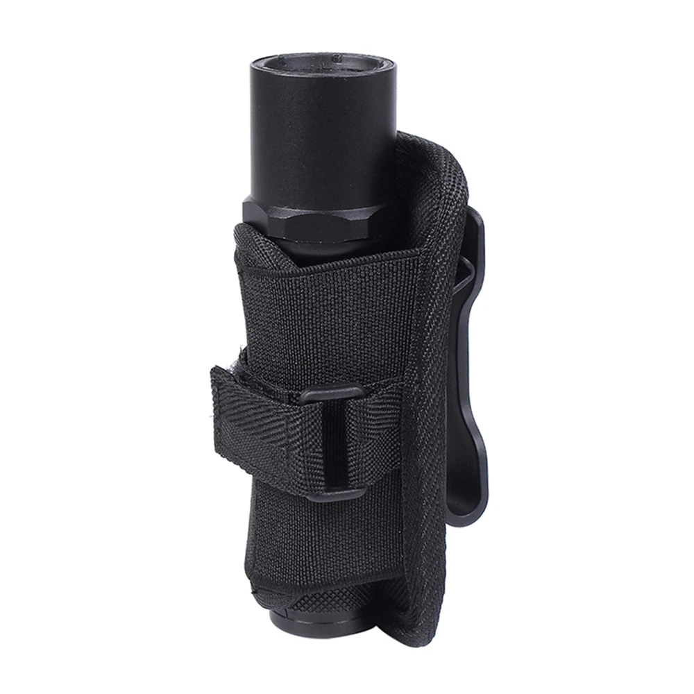 Details about / 360° Rotatable Nylon Flashlight Holster Holder Carry Belt Case Bag Pouch US