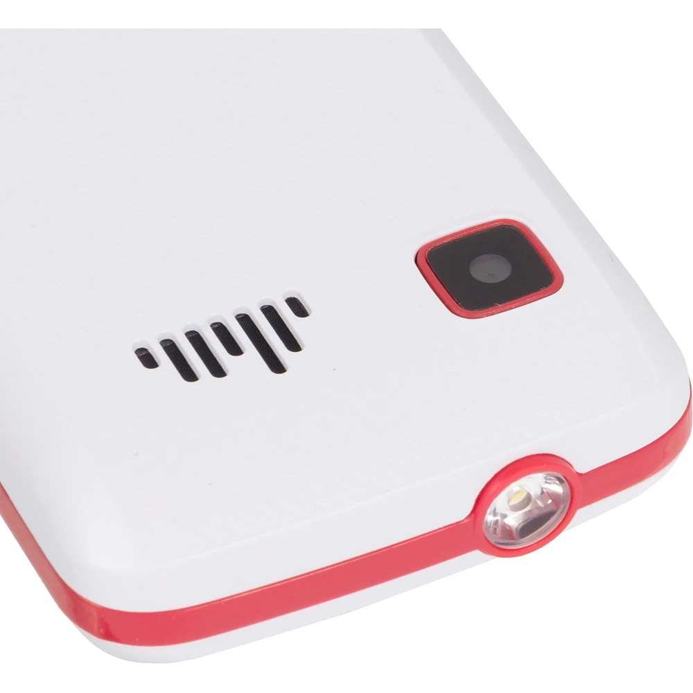 Mobile phone BQ One Power 1846 32 MB white/red 2Sim 1.7" TN 128x160 0.3Mpix