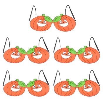 

5pcs Lovely Durable Lightweight Halloween Party Props Paper Glasses for Kids Boys