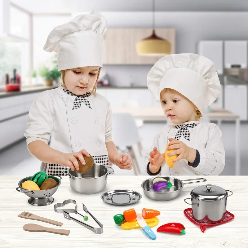 Funny Kitchen Utensils Toy Diy Pretend Playset Shovel 8pcs For Kids Cookware  - Kitchen Toys - AliExpress