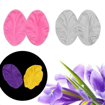 

Fondant Sugarcraft Cake DIY Decorating Tool 3D Iris Flower Petals Embossed Silicone Mold Chocolate Cookie Candy Mold Baking Tool
