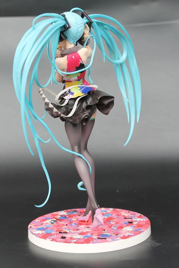Hatsune виртуального певца Долли Хацунэ Figma 014# Хацунэ Мику уход за кожей лица трансплантации Hatsune Гараж Комплект украшения
