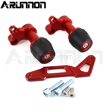 

For YAMAHA NMAX155 NMAX155 N-MAX 155 XMAX300 XMAX 300 Motorcycle CNC Adjustable Exhaust Pipe Frame Sliders Falling Protection