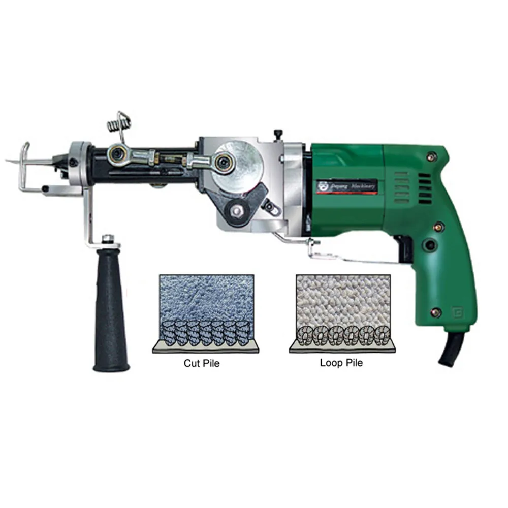 

electric Rug tufting machine wall tapestries Hand tufting gun with cut and loop