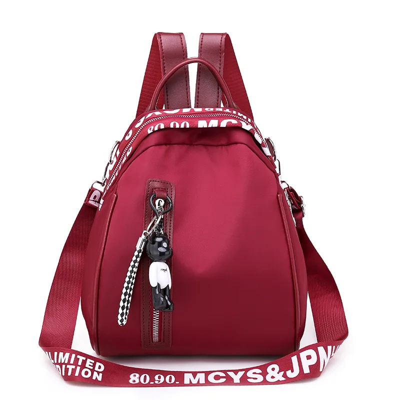 

2019 New Style Oxford Cloth WOMEN'S Bag Fashion Shoulder Shoulder Combination Bag Simple Backpack Bag