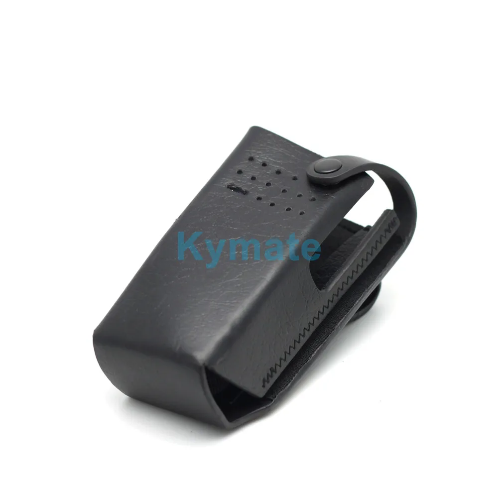 

Leather Protective Sleeve Shoulder Bag Hard Holster Case for moto XIRP8608 GP338D GP328D Walkie Talkie Two Way Radio