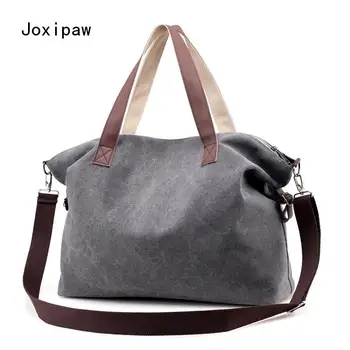 

2020 New Canvas Women's Bag Shoulder Bag Messenger Bag Handbag Large Capacity Leisure Travel Bag