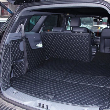 

Car Travel Brand Special trunk mats for New Ford Everest 7seats 2016 durable waterproof boot carpets liner for Everest 2017
