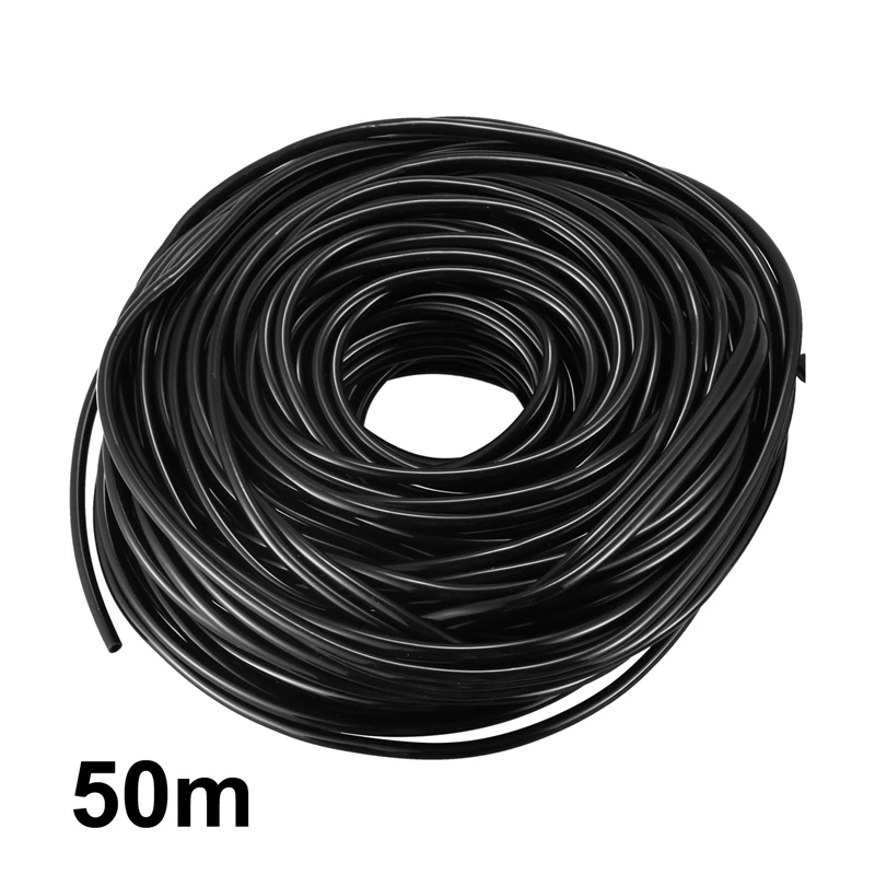 New-DIY Micro Drip Irrigation System Plant Self Watering Garden Hose Kits with 50M Hose