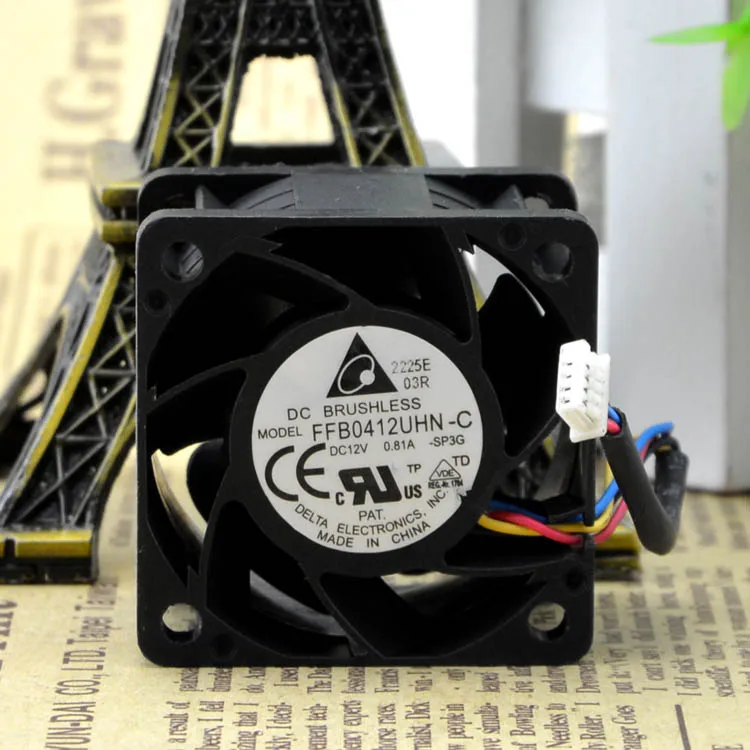 4028 12V 0.81A FFB0412UHN-C PWM защиты электродвигателя Вентилятор охлаждения