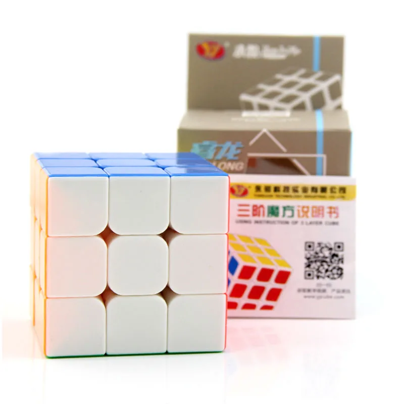 Высококачественный YongJun RuiLong 3x3x3 магический куб YJ 3x3 скоростная головоломка Рождественский подарок идеи детские игрушки для детей