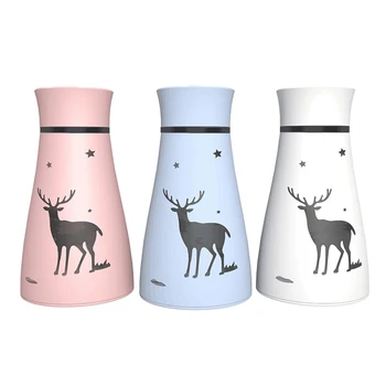 

Mini Home Car Office Purifier Aromatherapy Machine 200ML USB Cable Mini Night Light Timer 4 Hours