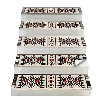 

3D Porcelain Self-Adhesive Stair Stickers Removable Waterproof Wall Stickers-Stair Decal For Living Room,Hall,Kids Room Decor