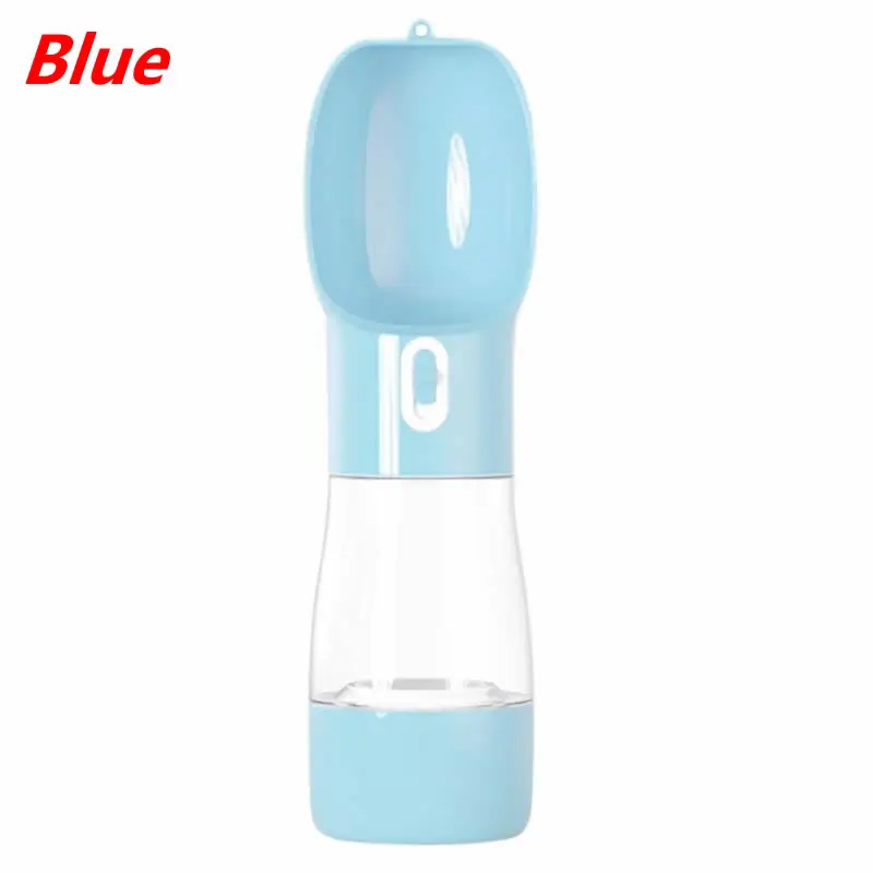 Blue Наружная чашка для воды для собаки портативная собака Дорожная бутылочка ПЭТ кошки Питьевая чашка блюдо для еды диспенсер для напитков диспенсер - Цвет: Blue